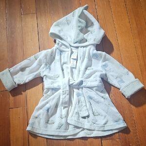 Adorable Hooded Baby Robe